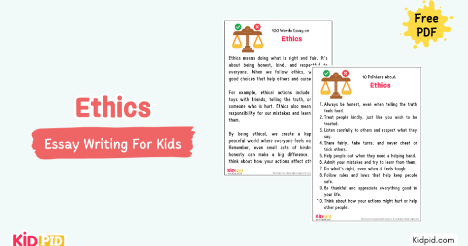 Ethics: Essay, 10 Pointers & Questions