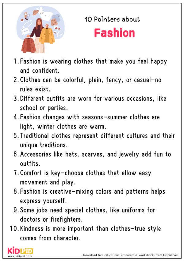 10 Pointers About Fashion