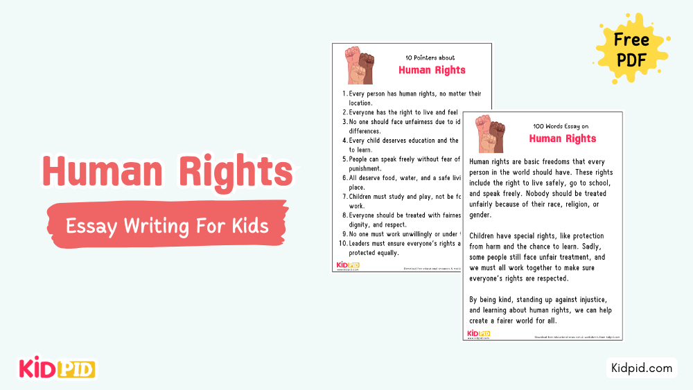 Human Rights : Essay, 10 Pointers and Questions - Kidpid