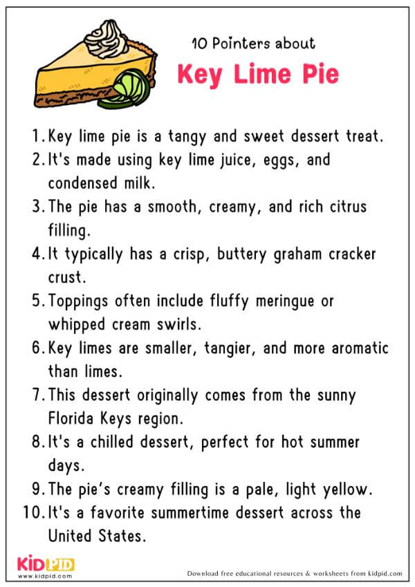 10 Pointers About Key Lime Pie