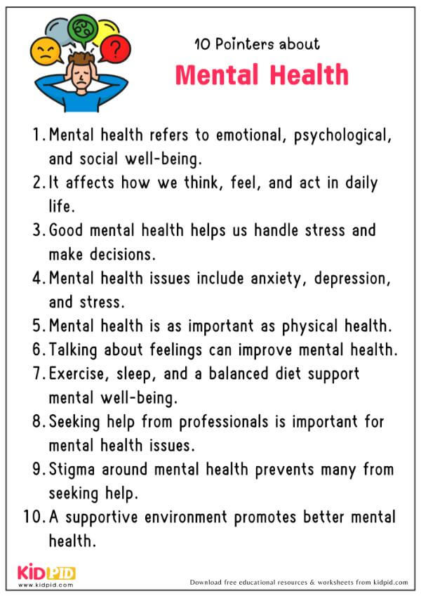 10 Pointers About Mental Health
