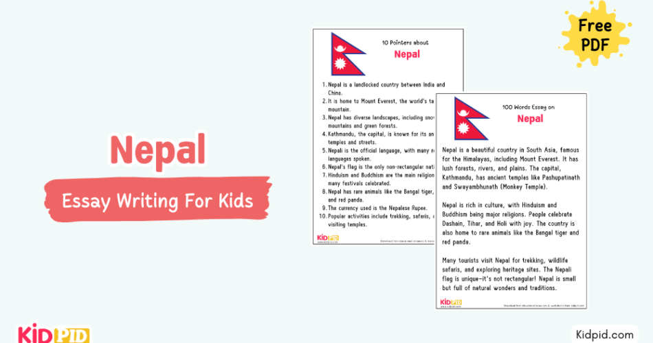Nepal : Essay, 10 Pointers & Questions