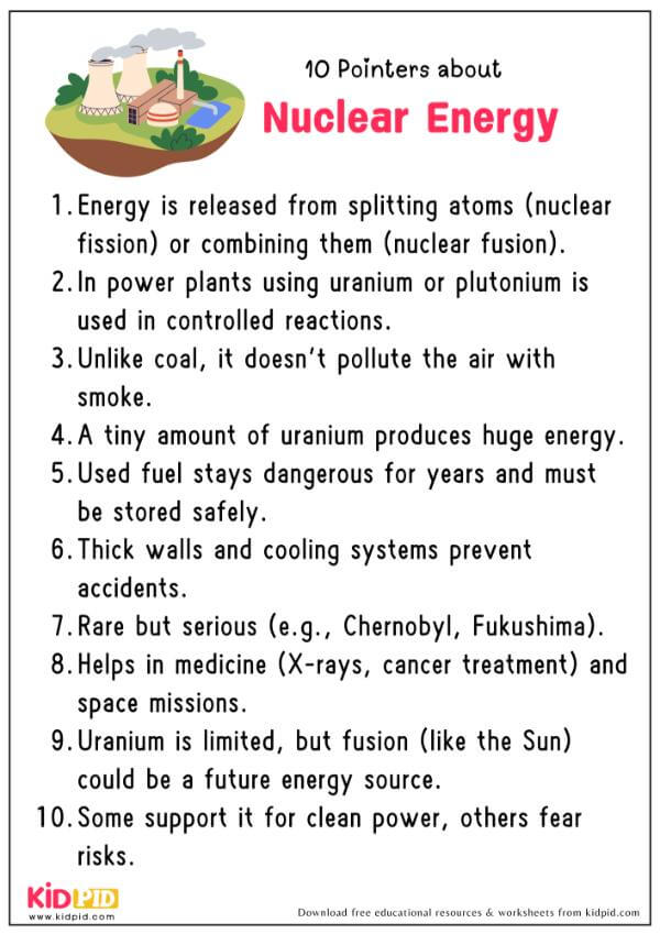 10 Pointers About  Nuclear Energy