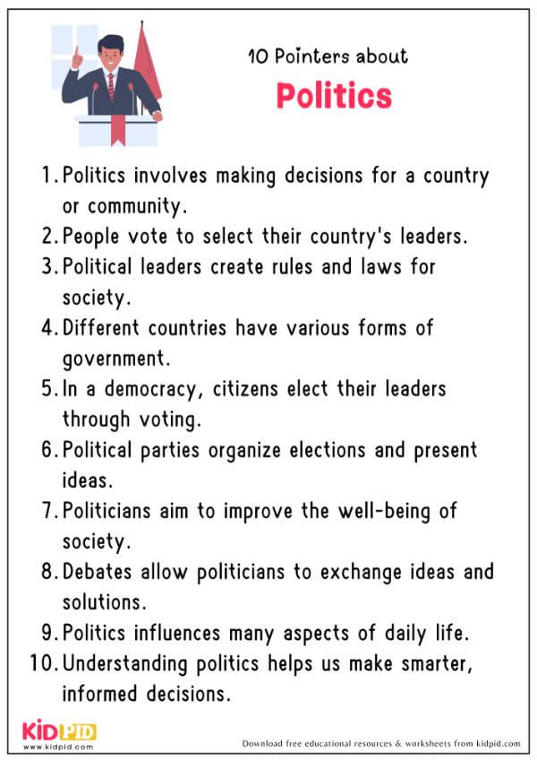 10 Pointers About Politics