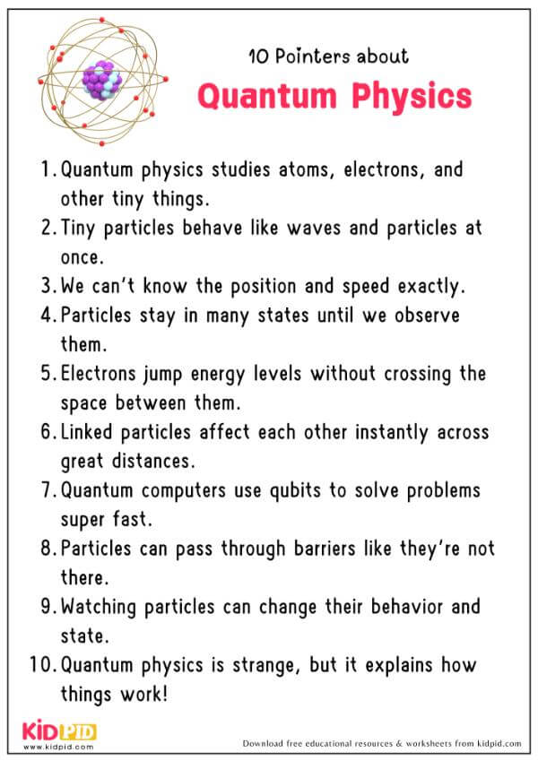 10 Pointers About Quantum Physics