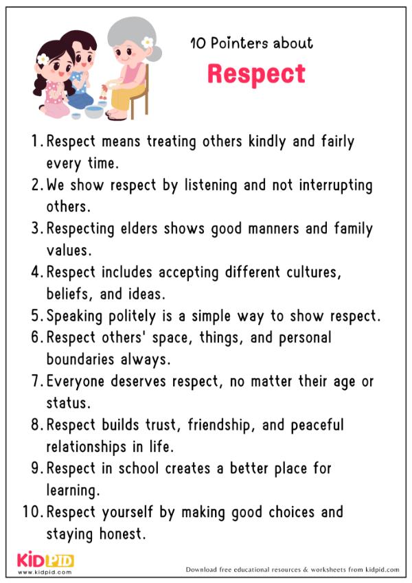 10 Pointers About Respect