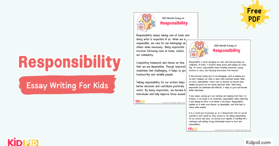 Responsibility : Essay, 10 Pointers & Questions