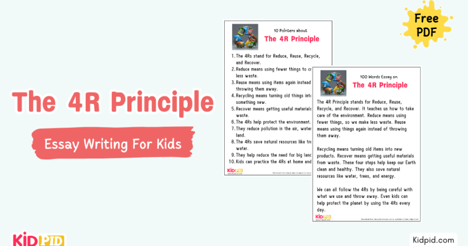 The 4R Principle : Essay, 10 Pointers & Questions