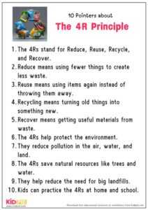 The 4R Principle : Essay, 10 Pointers and Questions - Kidpid