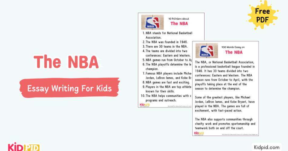 The NBA : Essay, 10 Pointers & Questions