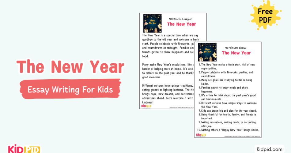 The New Year: Essay, 10 Pointers & Questions