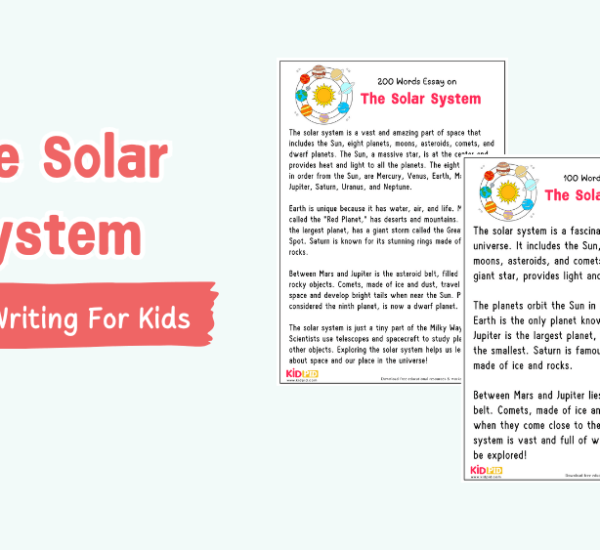 The Solar System: Essay, 10 Pointers & Questions
