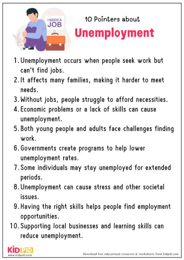 10 Pointers about Unemployment