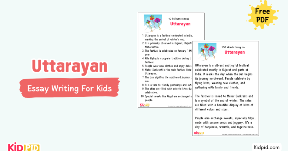 Uttarayan : Essay, 10 Pointers & Questions