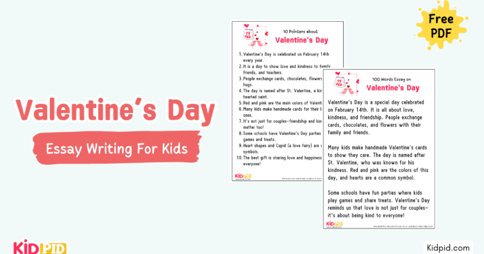 Valentine's Day : Essay, 10 Pointers & Questions