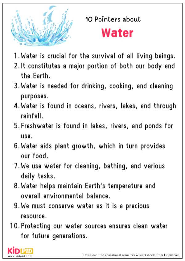 10 Pointers About Water