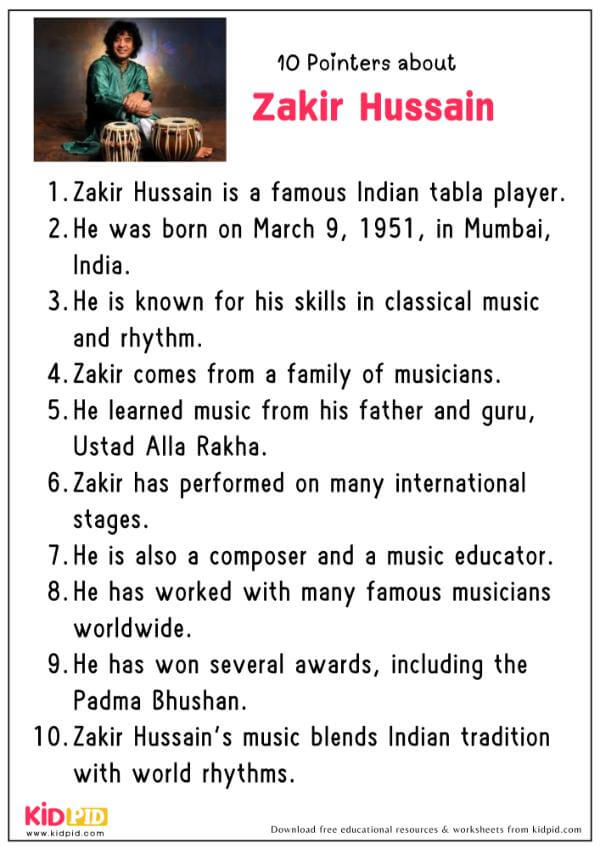 10 Pointers About Zakir Hussain
