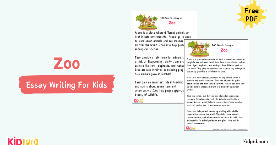 Zoo: Essay, 10 pointers & Questions