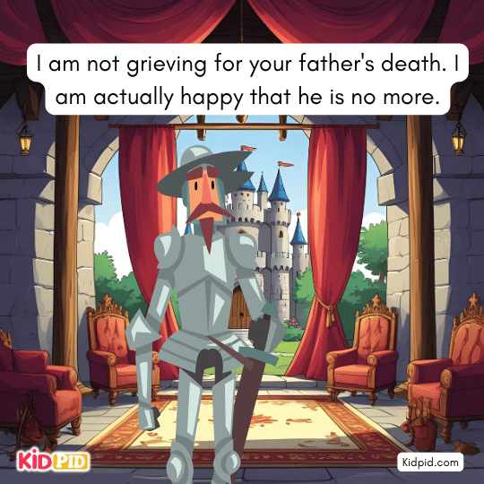 I’m glad your father is gone; I’m not sad anymore. - Bed time Short Story for kids