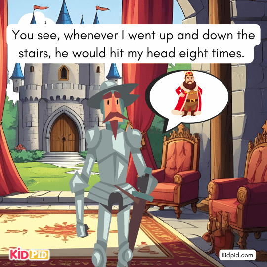 He hit my head eight times whenever I used stairs. - Book Story 