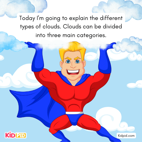 I'm going to explain the different types of clouds - Short story 
