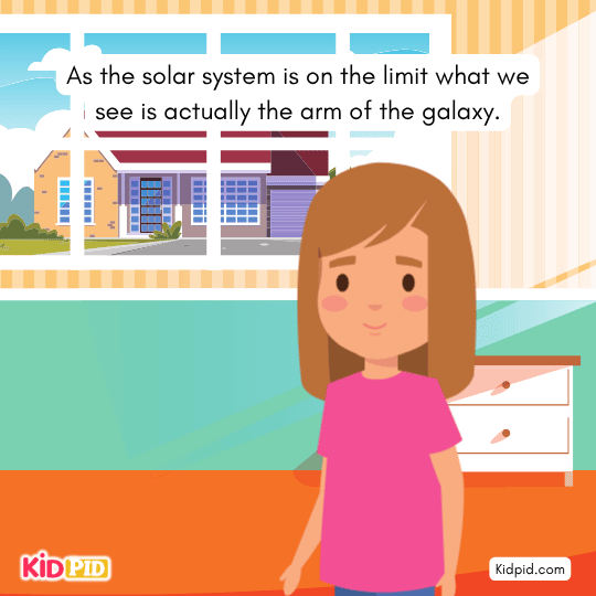 The solar system rests at the edge of our galaxy’s arm- moral story for kids