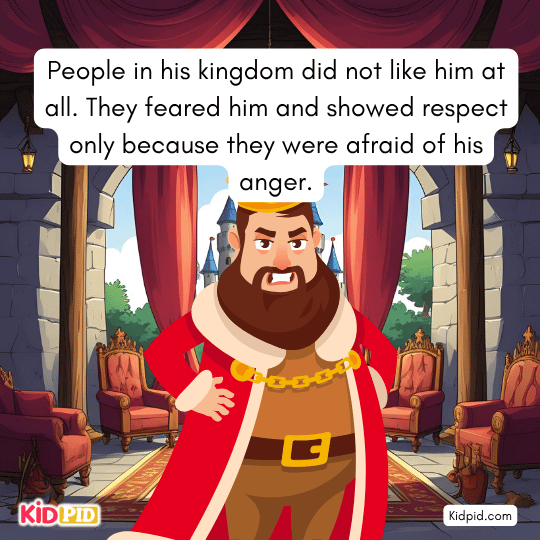 People feared and respected him only out of sheer fear - Short Story for kids