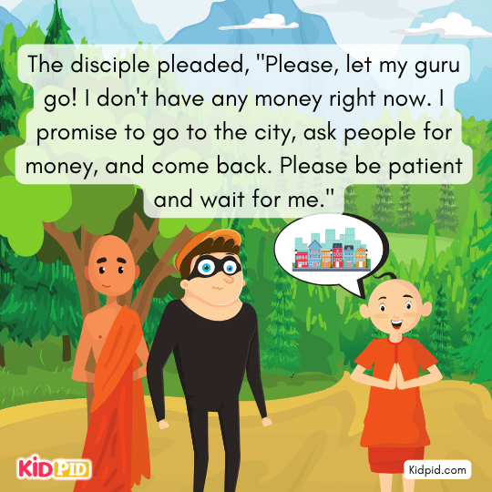 The student begged, promising to return with money for release- free time story