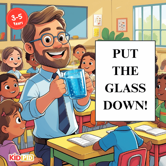 Put the Glass Down -Life Lesson Book for Kids