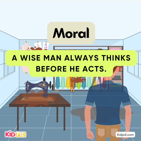 Moral: Think before you act—wrong actions cause harm, teaching kids wisdom.