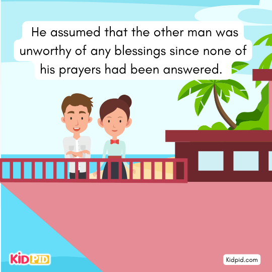 Man assuming blessings are his alone moral story about pride and ego