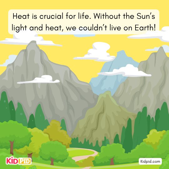 Importance of heat energy for life on Earth – without Sun’s heat and light we could not survive 
