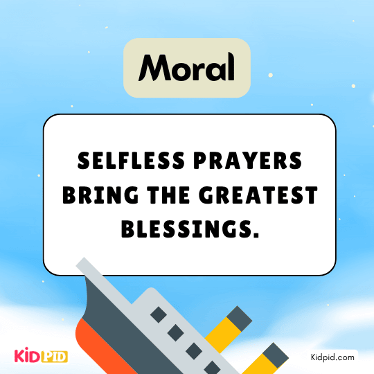 Moral lesson text selfless prayers bring greatest blessings inspirational story