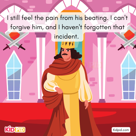 I still remember his beating; I can’t forgive or forget it - moral story for kids
