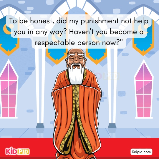 Tell me honestly, didn’t my punishment help you become better? - book story for kids