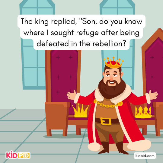 The king said, “Son, do you know who helped me after defeat?” - The Great Horseman story 