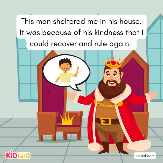 This man sheltered me in his house. - Book story 