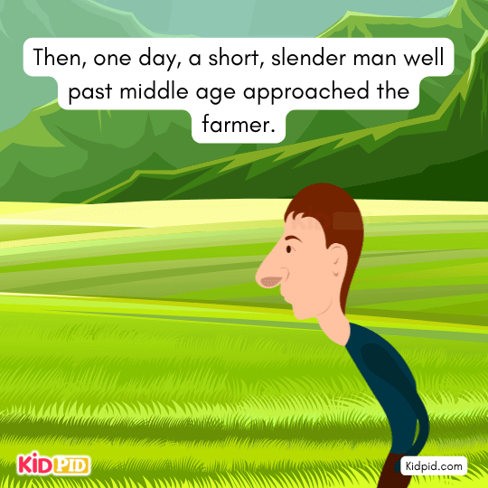 Farmer facing string of refusals hiring workers illustration 