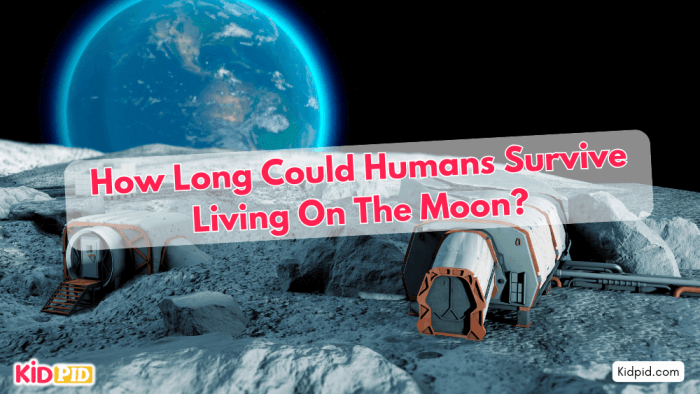 What if humans lived on the Moon? How long could we survive?