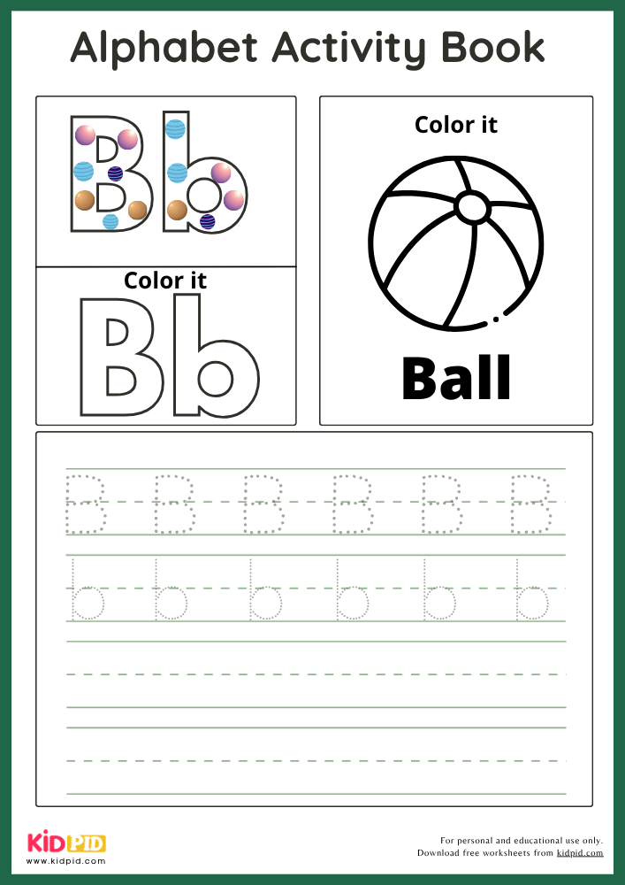 Ball - Alphabet Activity Book