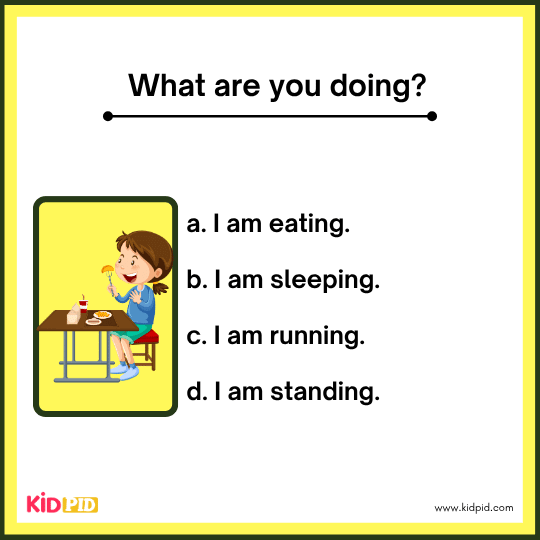 What Are You Doing - Workbook for Kids - 2