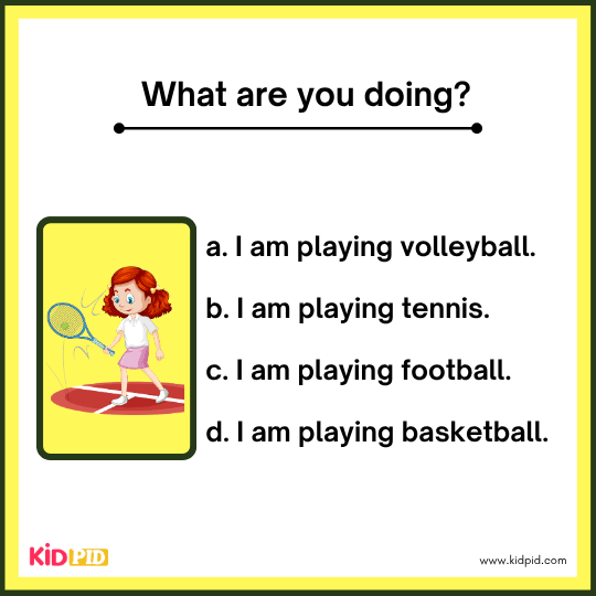 What Are You Doing - Workbook for Kids - 3