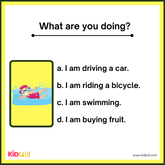 What Are You Doing - Workbook for Kids - 4
