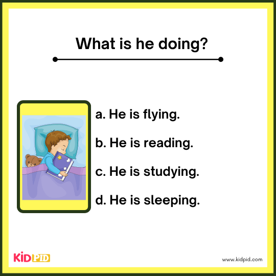 What Are You Doing - Workbook for Kids - 5