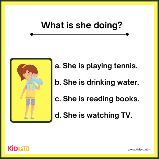 What Are You Doing - Workbook for Kids - 6