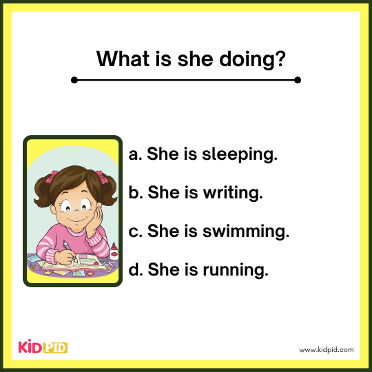 What Are You Doing - Workbook for Kids - 9