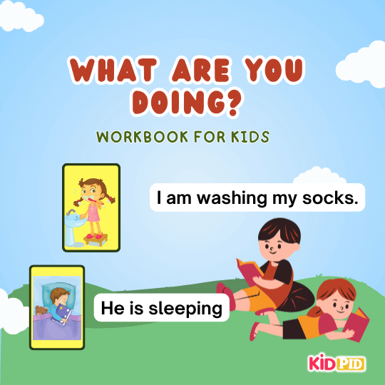 What Are You Doing? - Learning Dialogues Book For Early Readers