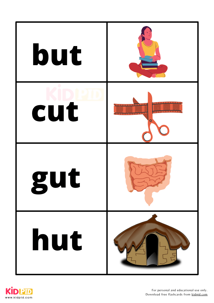 Word Family Book for Kids 12