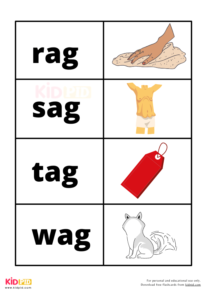 Word Family Book for Kids 13