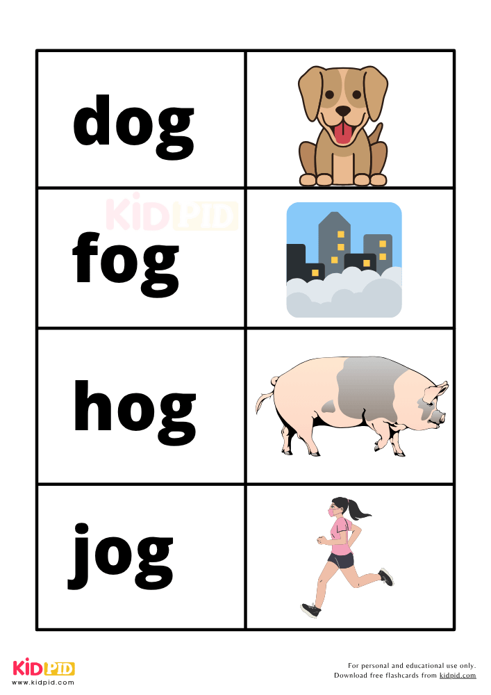 Word Family Book for Kids 15